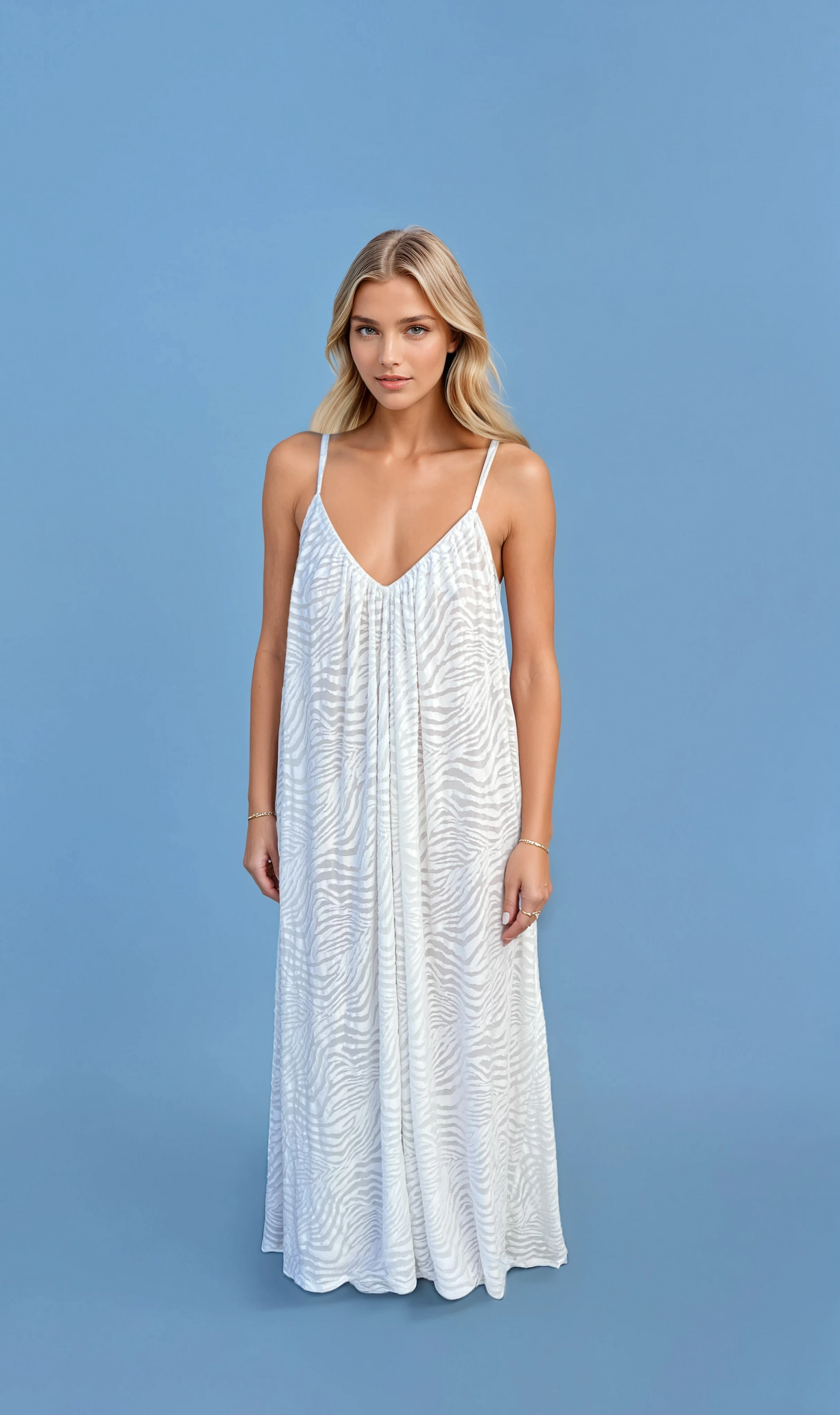 Calypso Tie Back Dress Shorebirds